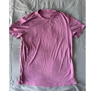 Lululemon Metal Vent Tech Shirt Men XL Purple Excellent Performance Short Sleeve